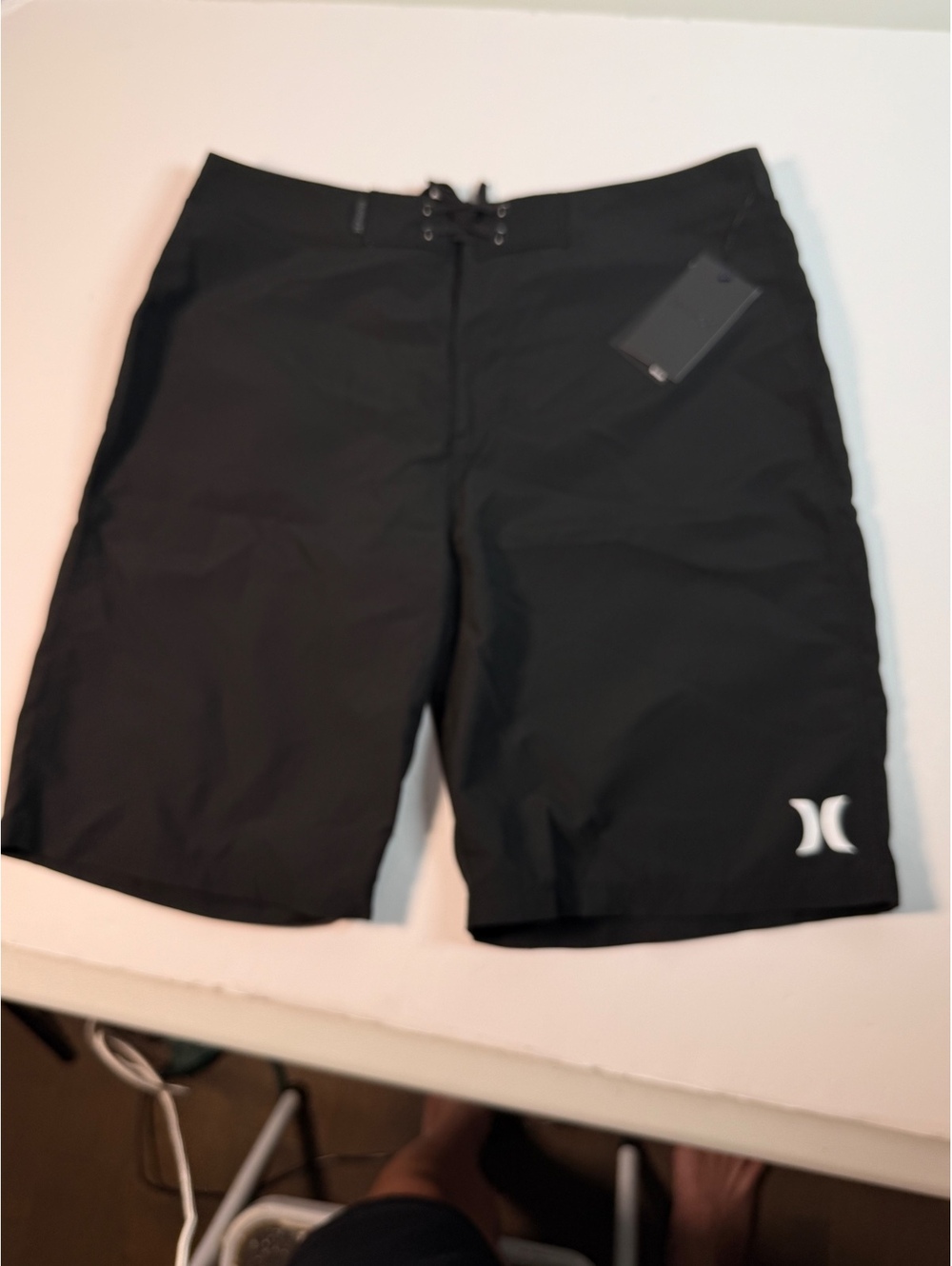 Hurley One and Only 2.0 Boardshorts Black Size 34 NWT